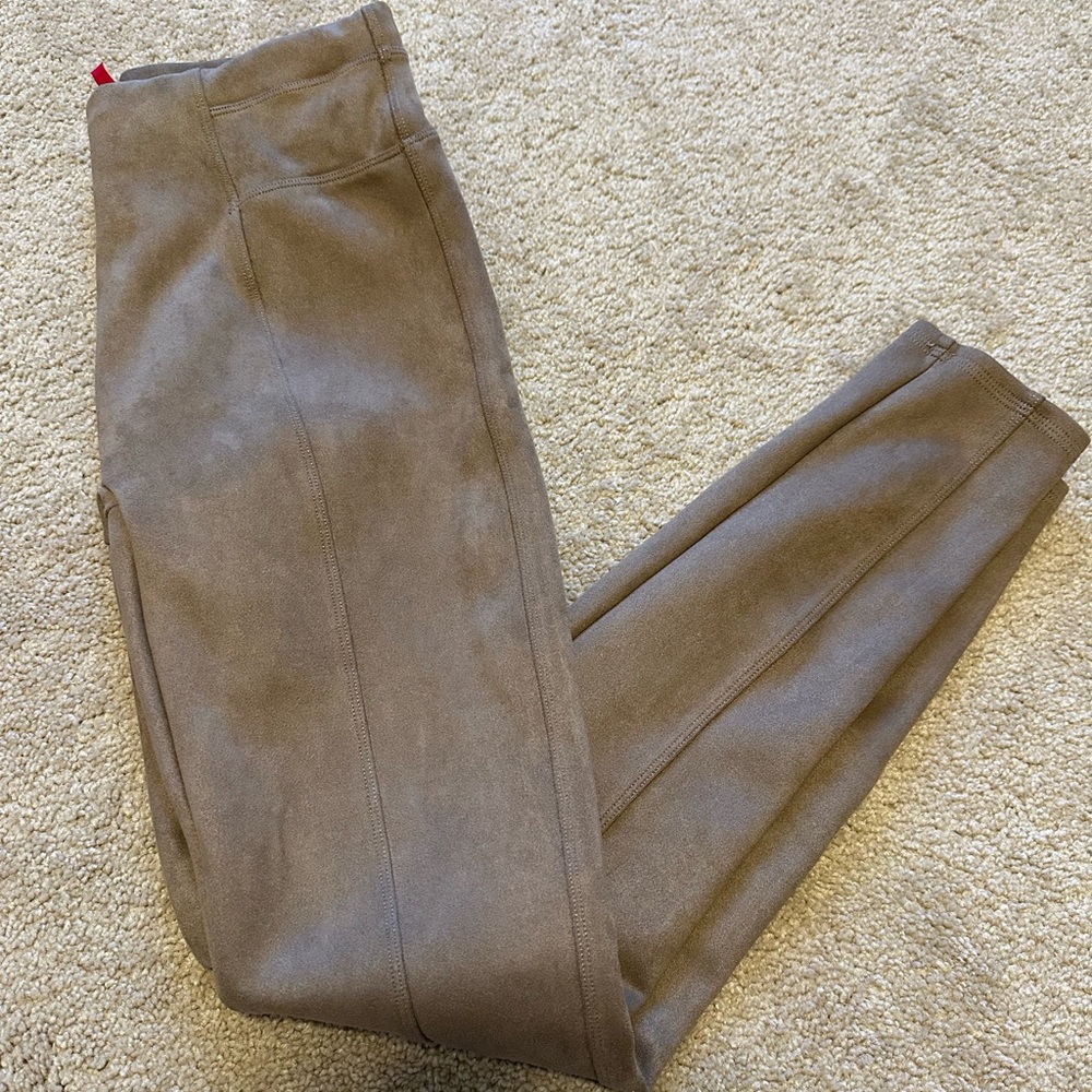 Spanx Faux Suede Leggings